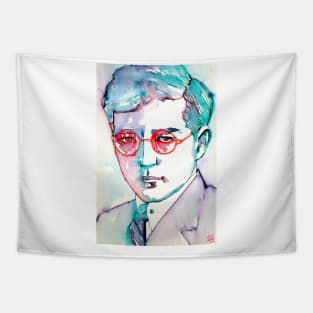 DMITRI SHOSTAKOVICH - watercolor and ink portrait Tapestry