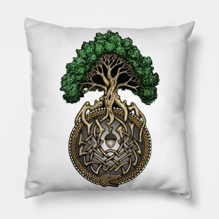 Ouroborus Tree Pillow