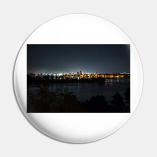 Reflections of Hamilton Night Pin