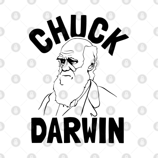 Charles Darwin Evolutionary Biologist / Scientist Portrait by Huhnerdieb Apparel