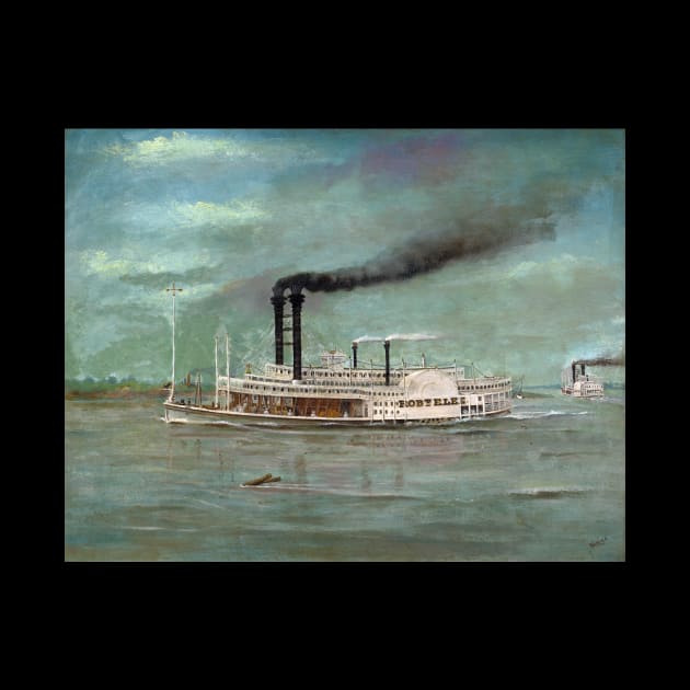 Steamboat Robert E Lee by warishellstore