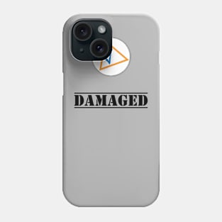 Amazon Damage Andon Sticker Black Phone Case