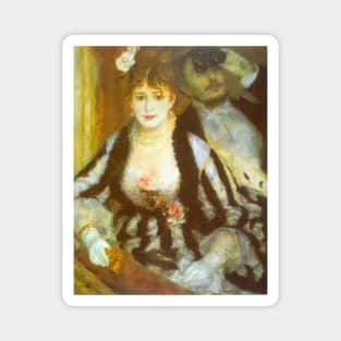 La Loge, The Theater Box by Pierre Renoir Magnet