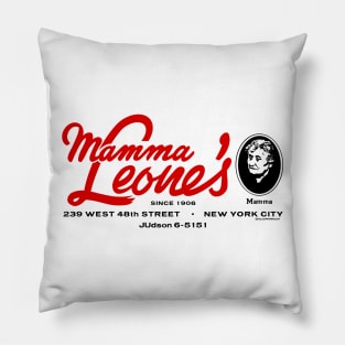 “Red Sauce Revival”- Mamma Leone’s, New York City, NY Pillow