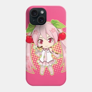 Kawaii Sakura Miku Phone Case