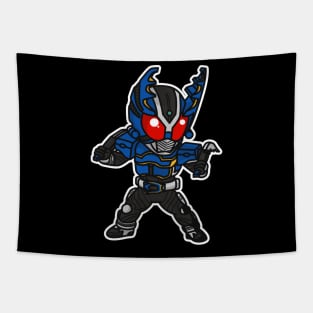 Kamen Rider Gatack Chibi Style Kawaii Tapestry