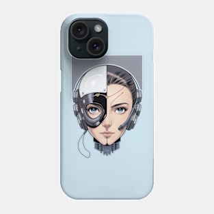 Bot Head Phone Case