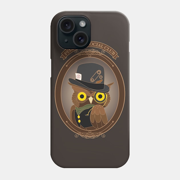 Pedantic Social Club Phone Case by Plan8