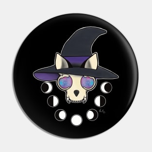 Moon Cat Pin