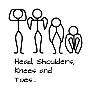 Stickman / Head, shoulders, knees and toes... T-Shirt