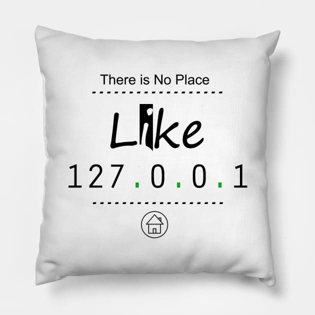 There is no Place like Home Pillow by Horisondesignz