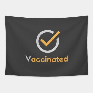 Vaccinated T Shirt Tapestry