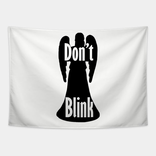 Doctor Who Weeping Angel - Don't Blink! Tapestry by SOwenDesign