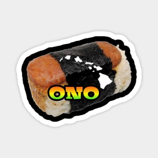 Hawaii Hawaiian t-shirt designs musubi Magnet