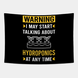 Warning Hydroponics Hydroponic Tapestry