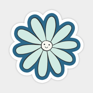 Happy Flower Mint Magnet