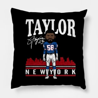 Lawrence Taylor New York G Toon Pillow