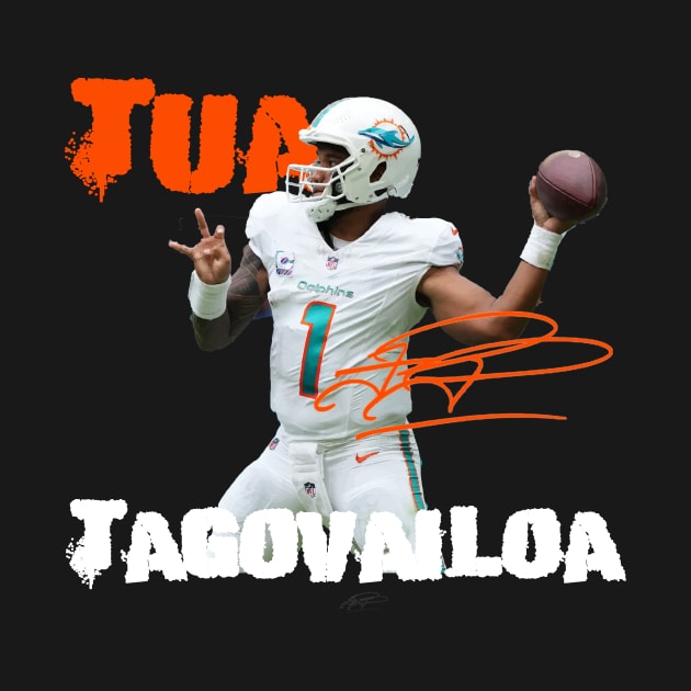 Tua Tagovailoa by CovpaTees