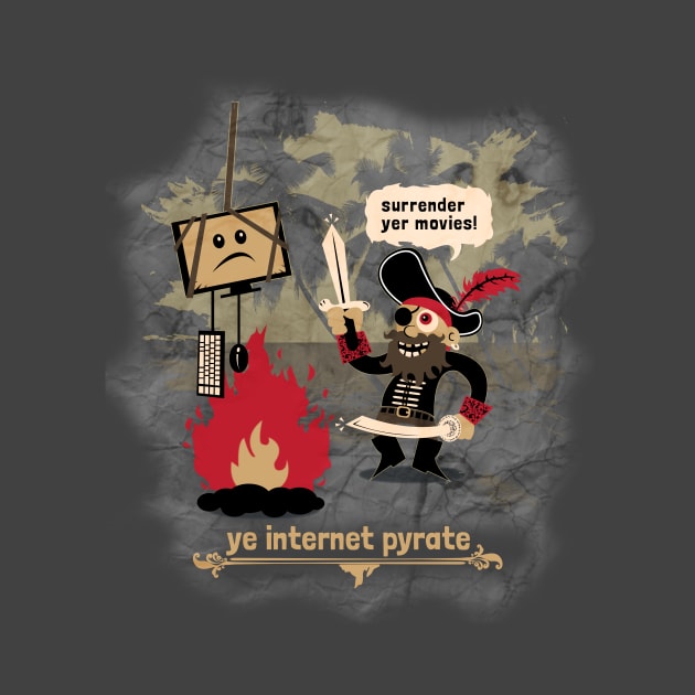 Internet Pirate by danielhewson