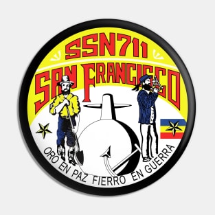 USS San Francisco (SSN 711) wo Txt Pin