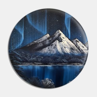 Blue Northern Lights Pin