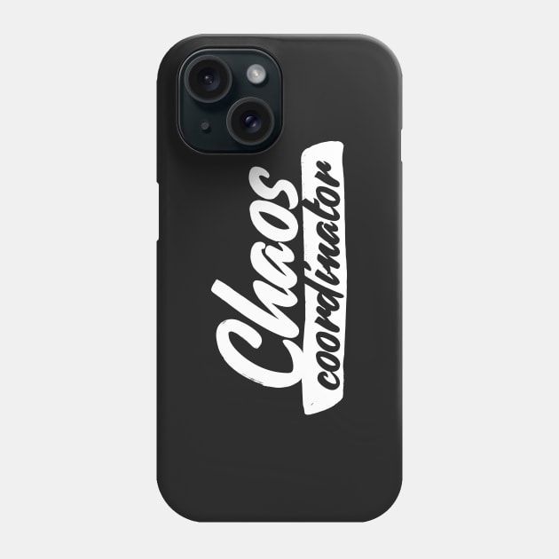 Chaos coordinator Phone Case by RedYolk