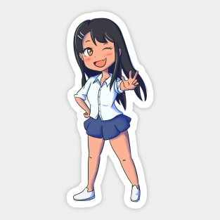 Beauty Girl Anime Nagatoro Sticker for Sale by 65Artist