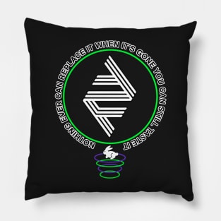 Arcade Fire - Rabbit Hole Logo Pillow