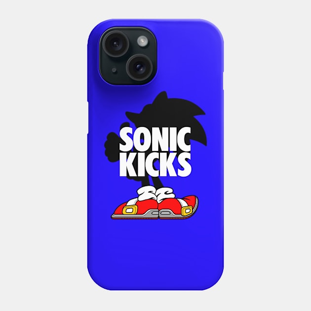 Sonic Kicks Phone Case by ricechuchu