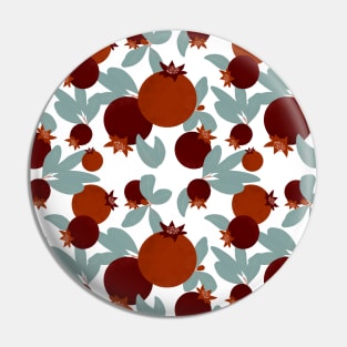 Pomegranate pattern Pin