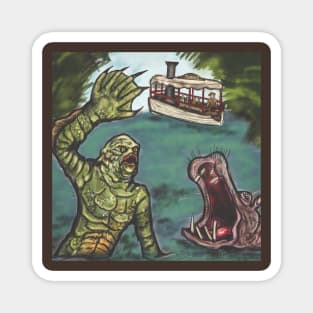 Creature of the Jungle Cruise Magnet