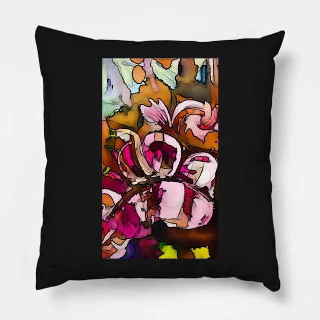 ink Pillow by Pipsilk