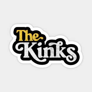 The Kinks  / Retro Faded Style Magnet