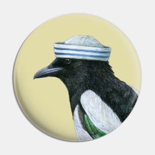 Eurasian magpie Pin