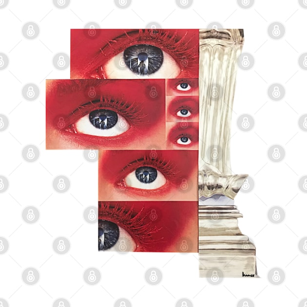 The Eye Collage art by MarisePix