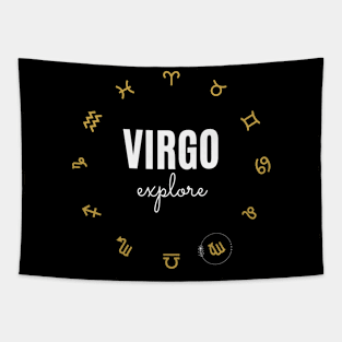 Virgo Zodiac Horoscope Tapestry