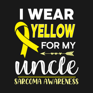 I Wear Yellow For My Uncle T-Shirt