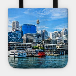 King Street Wharf, Darling Harbour, Sydney, NSW, Australia Tote