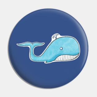 Mr. Whale Pin