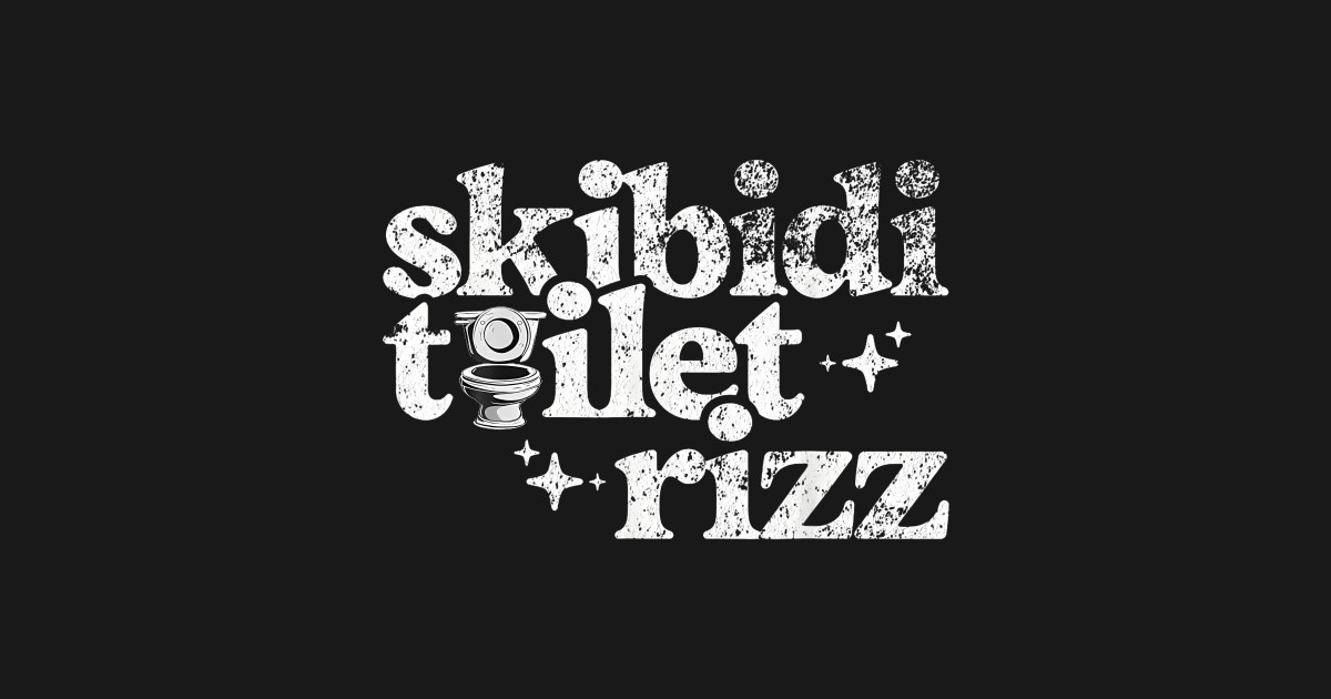 Skibidi Toilet Rizz Funny Meme T-Shirt - Skibidi Toilet Rizz Funny Meme ...