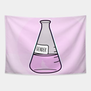 Experimental Gender Fluid in pink Tapestry