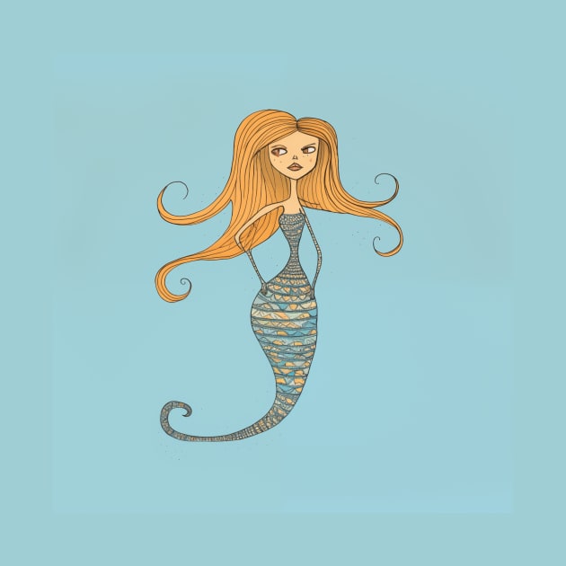 Mermaid Elegance by saveasART