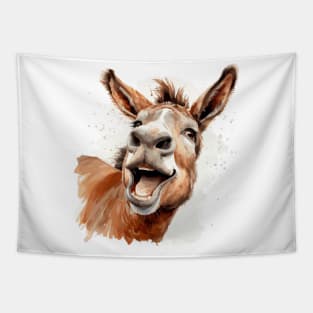 Happy Donkey Tapestry