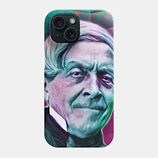 Jules Michelet Abstract Portrait | Jules Michelet Artwork 4 Phone Case