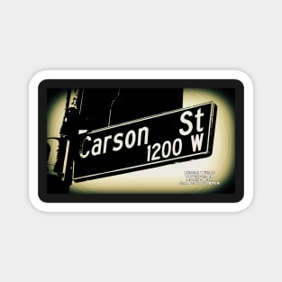 Carson Street, Torrance, California by Mistah Wilson Magnet