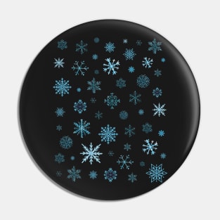 Snowflakes Pin