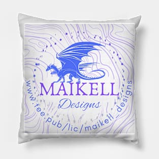 2023 Maikell Designs Logo (MD23Dra002) Pillow