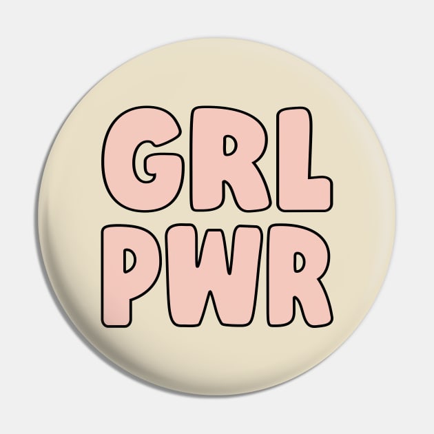 GRL PWR Pin by colorsplash
