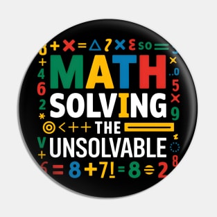 Math Solving The Unsolvable Stem Education Pin