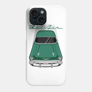 Chevrolet Bel Air 1957 - sherwood green Phone Case